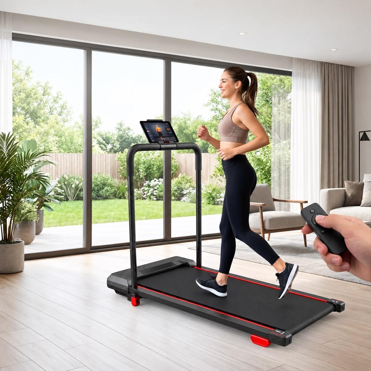 Esteira Ergométrica Elétrica Dobrável Residencial Cardio