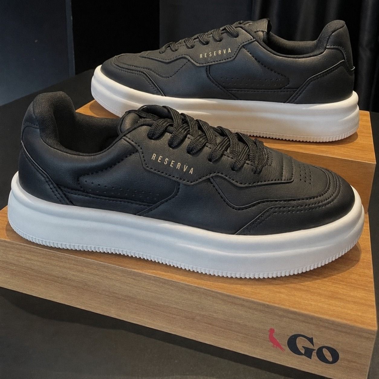 Tênis Reserva Masculino Casual Cano Baixo Antiderrapante (38 ao 43)