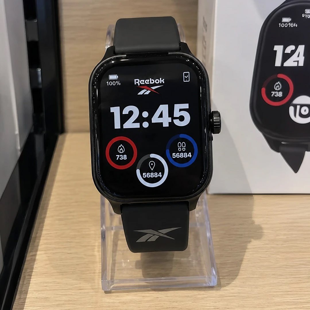 Relógio Smartwatch Reebok By Condor Preto - Cosmartraa/8p Preto
