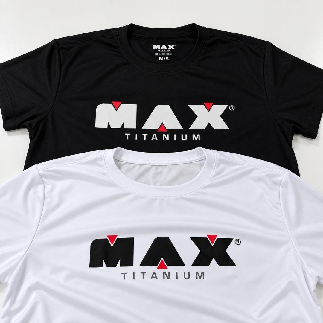 Kit 2 Camisetas Max Titanium Dry Fit