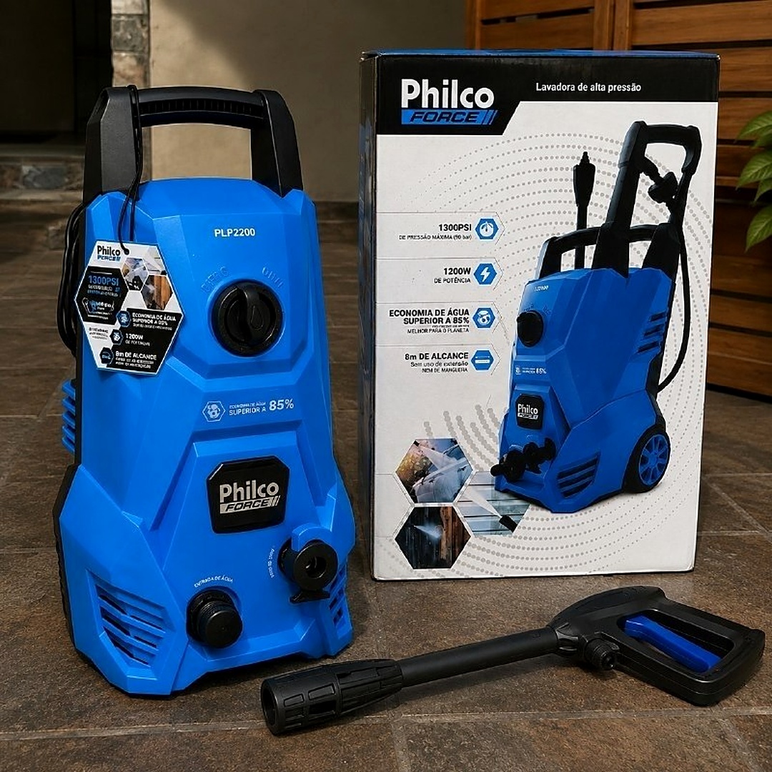 💦 Lavadora de Alta Pressão Philco Plp2200 1300w 127v