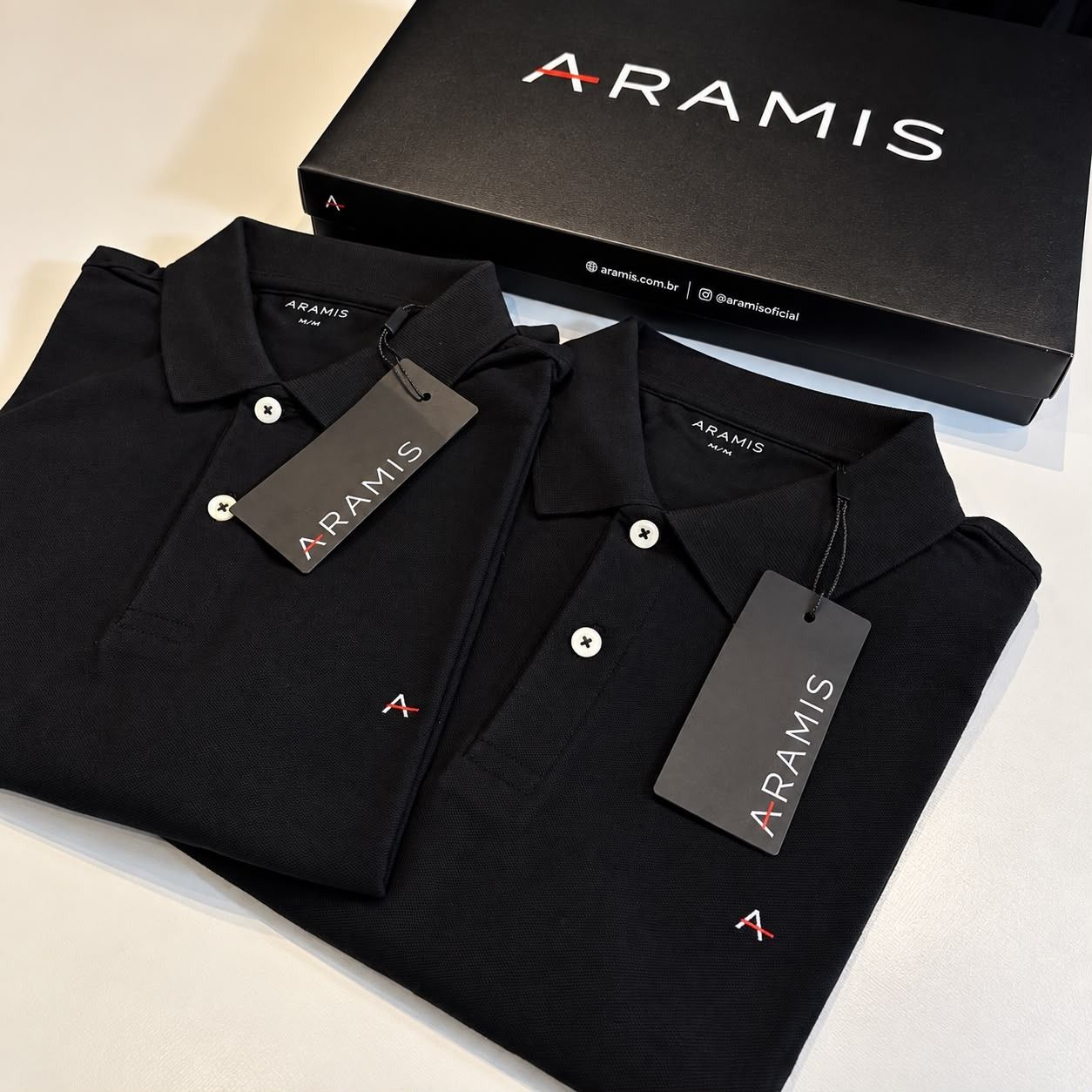 Camiseta Polo Aramis Basic Piquet (P ao G4)