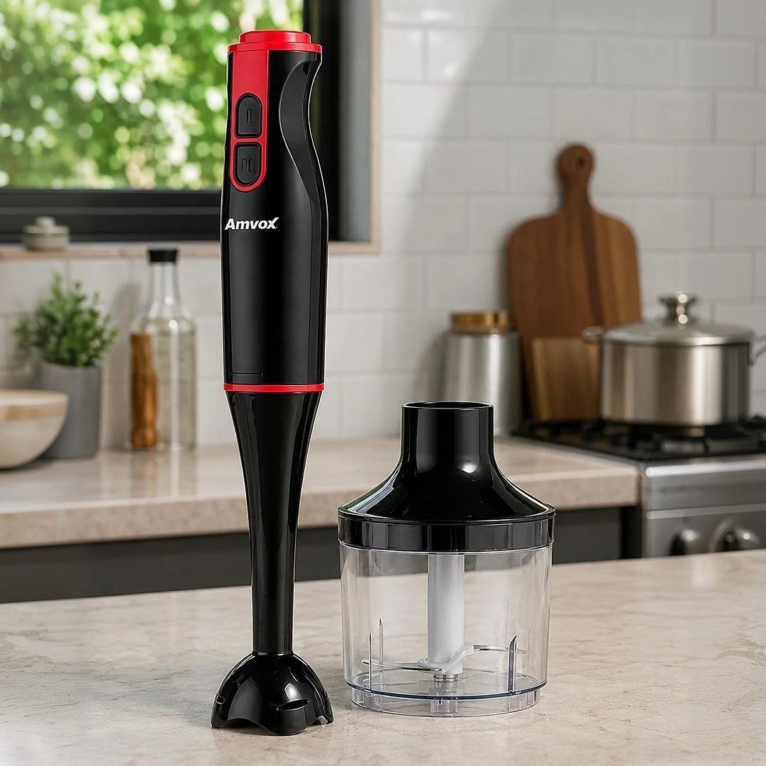 Mixer Apr 400 Lâmina De Aço 2 Velocidade 400w Amvox Cor Preto