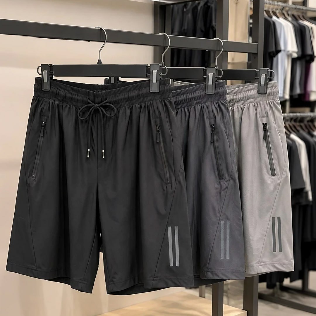 Kit 3 Bermuda Masculina Importada Seda Secagem Rápida