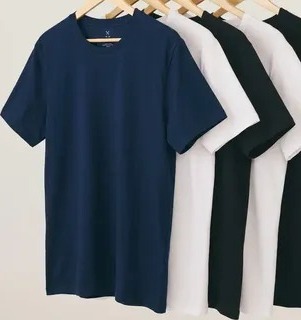 Kit Com 5 Camisetas Básicas Slim Masculina Hering (P ao XG)