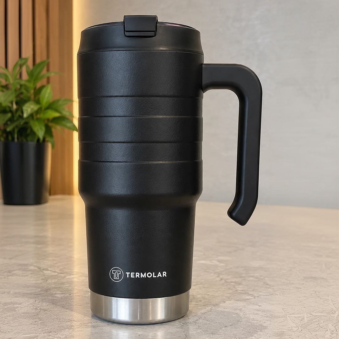 Copo Térmico Moove Preto 590ml Termolar