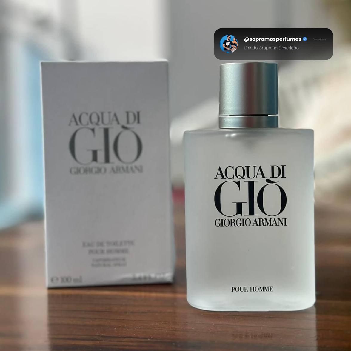 Armani Beauty Perfume Masculino Acqua Di Giò Eau de Toilette 100ml
