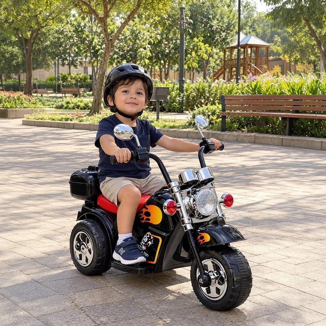 Mini Moto Motinha Elétrica Infantil Bateria 6v Led