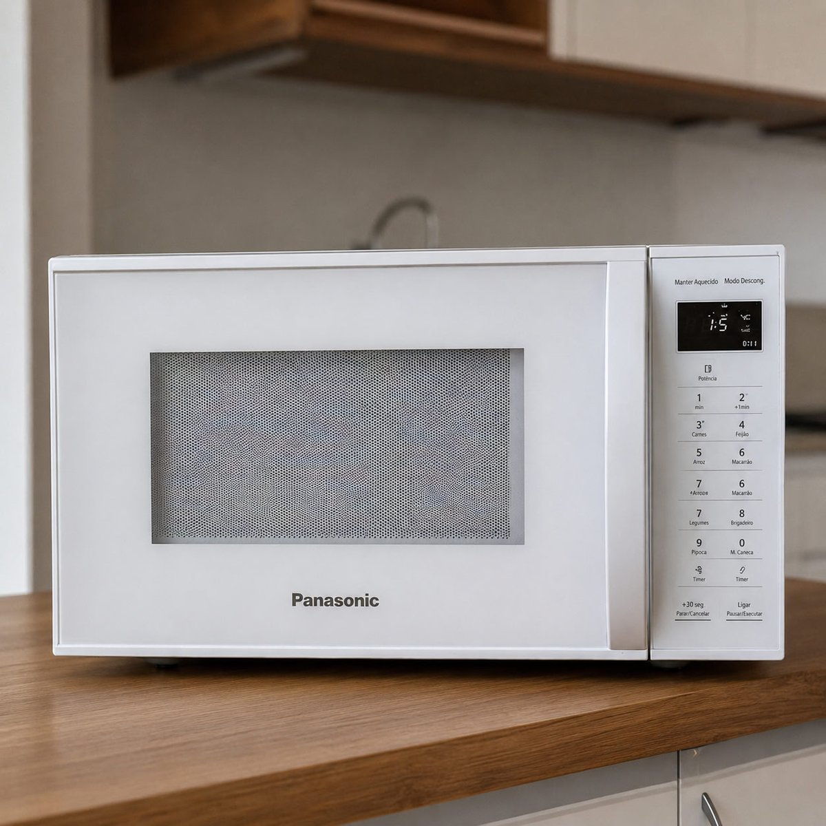 Panasonic Micro-ondas 21L Branco 127v NN-ST25LWRU