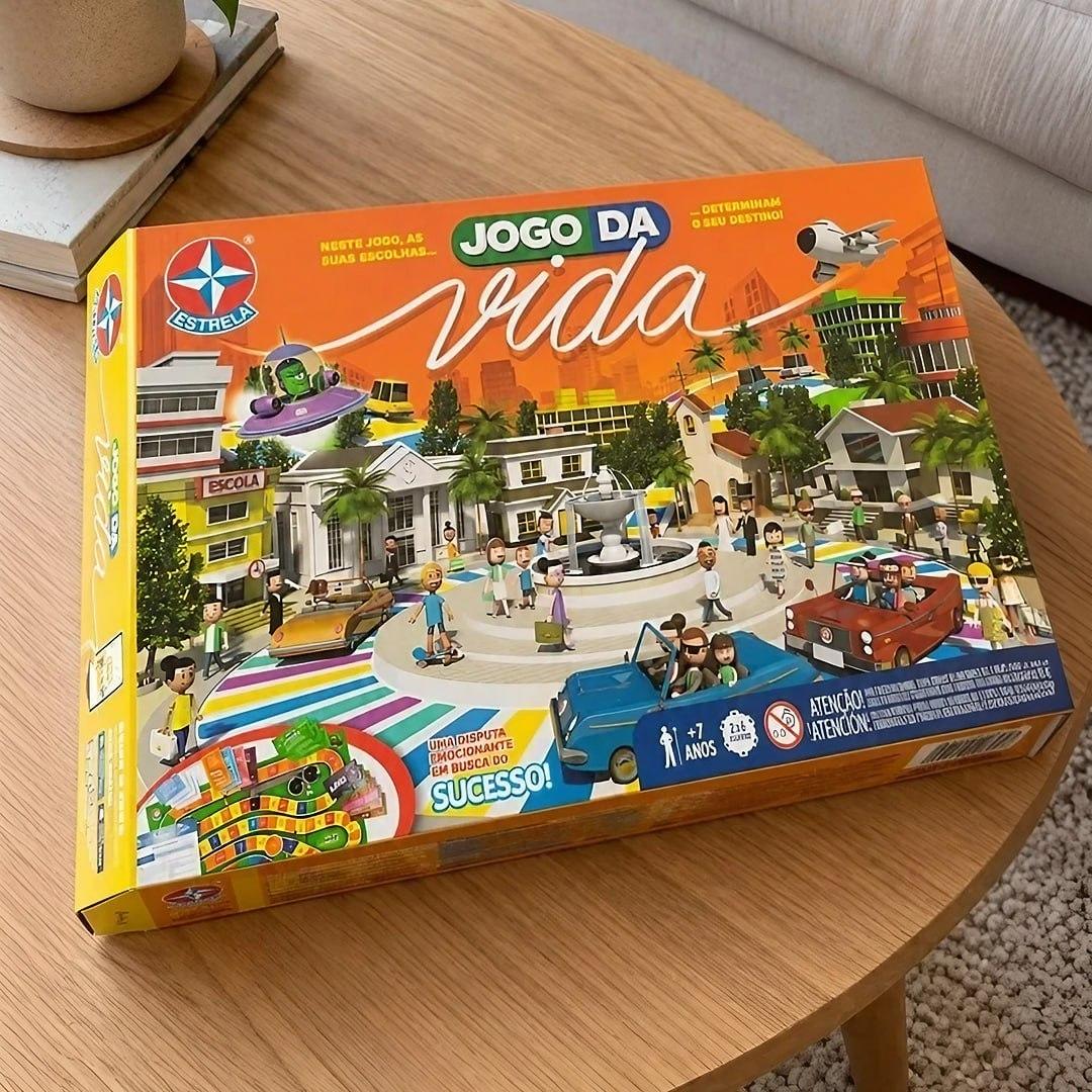 Jogo De Tabuleiro - Jogo Da Vida - Estrela