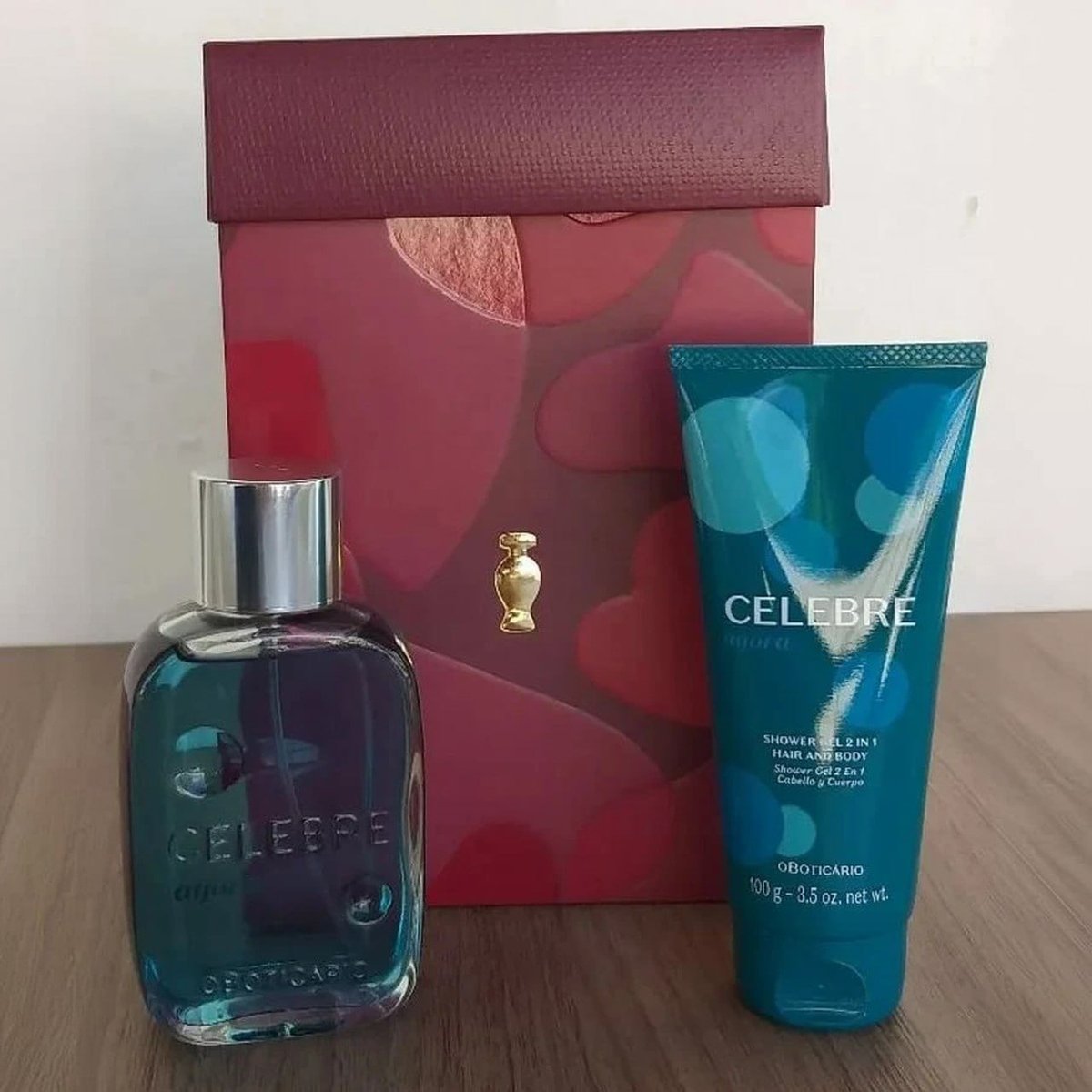 O Boticário Celebre Agora Masculino Kit Presente (2 Itens)
