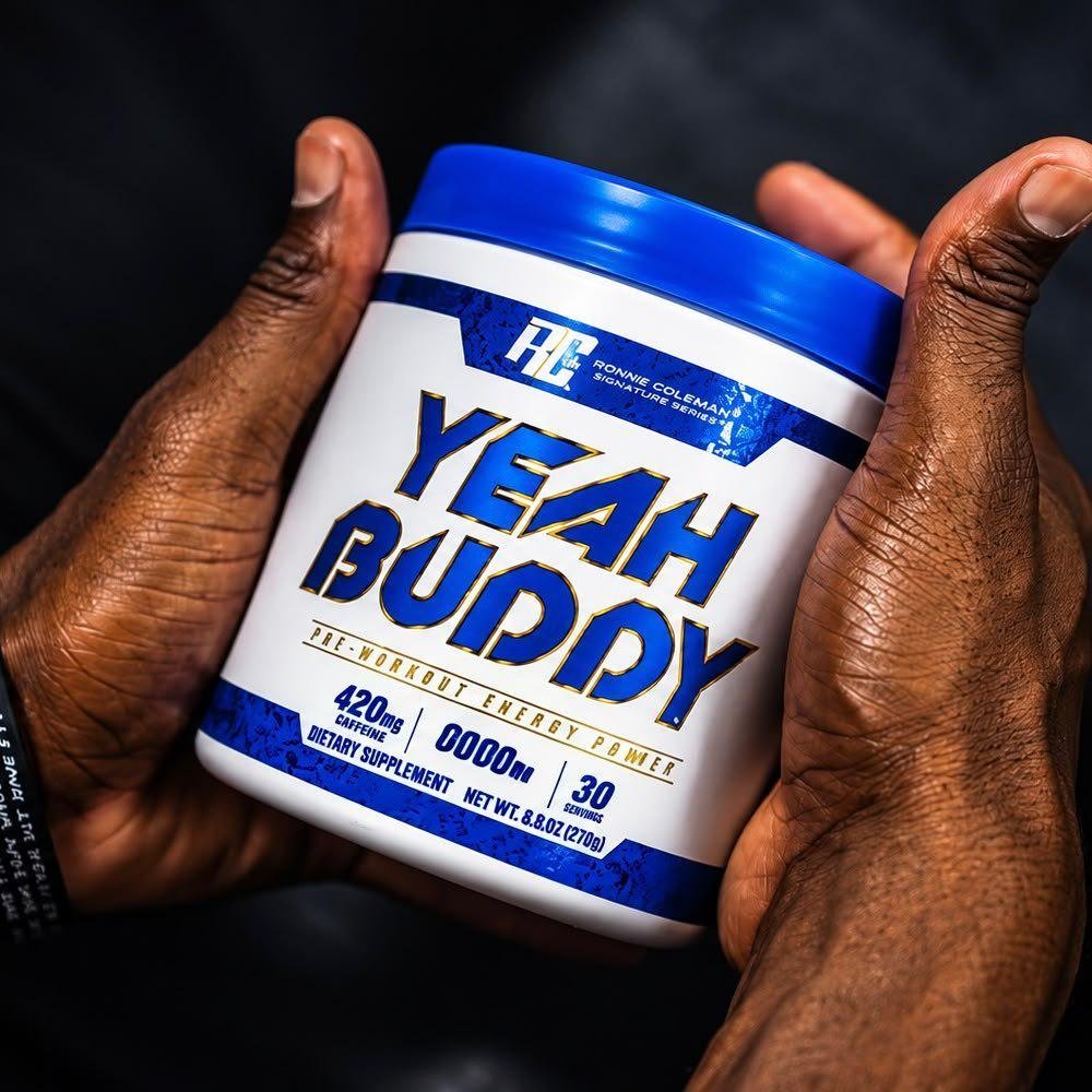 Pré Treino 360g Yeah Buddy Frutas Amarelas Ronnie Coleman