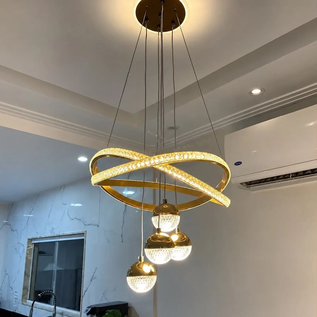 Lustre Sala De Jantar Lustre Pendente Cozinha Luxo Moderno