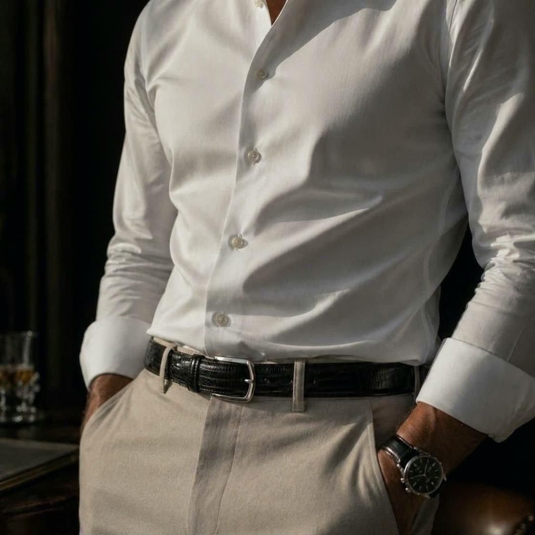 Camisa Social Slim Fit (P ao GG)