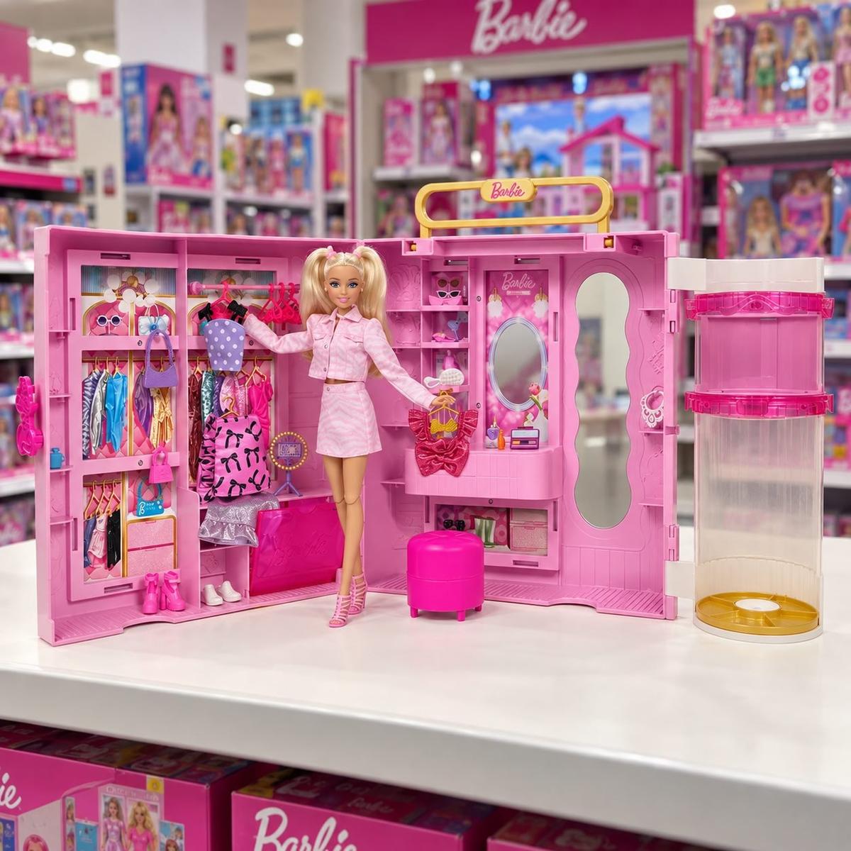 Barbie Conjunto De Brinquedo Closet Deluxe Style