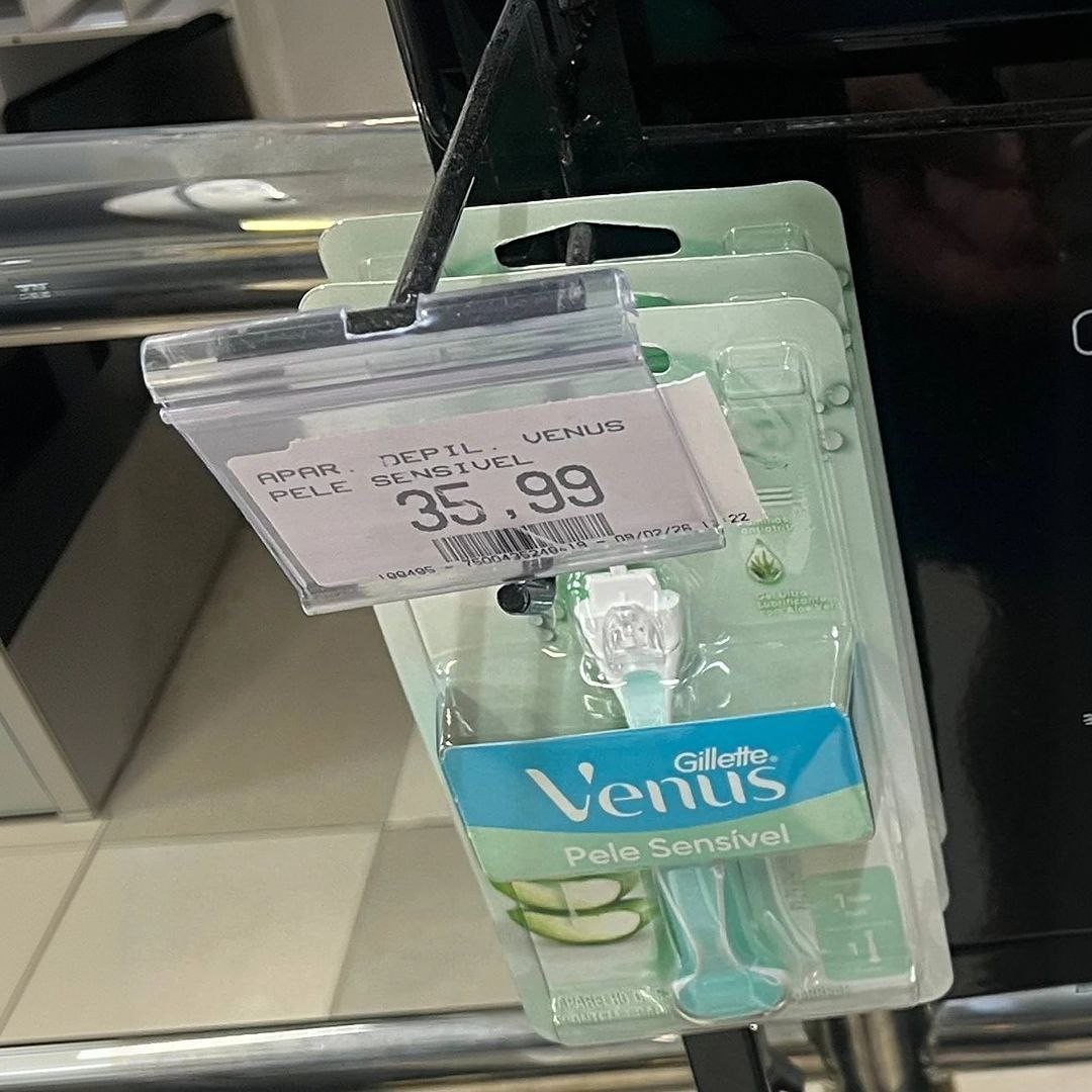 Gillette Venus Pele Sensível Aparelho de Depilar com Aloe Vera, 1 Unidade