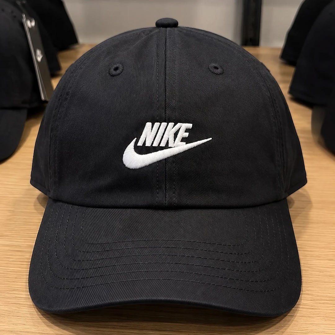 Boné Nike Club Futura Wash Infantil - Preto