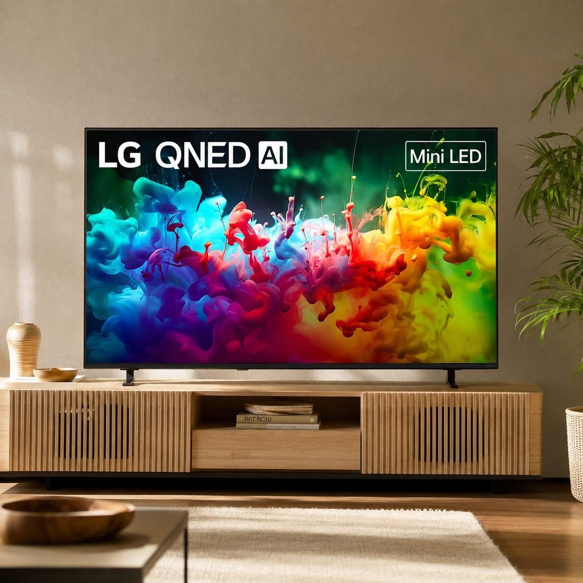 Smart TV LG QNED Mini LED AI 4K QNED70 50 polegadas 2026