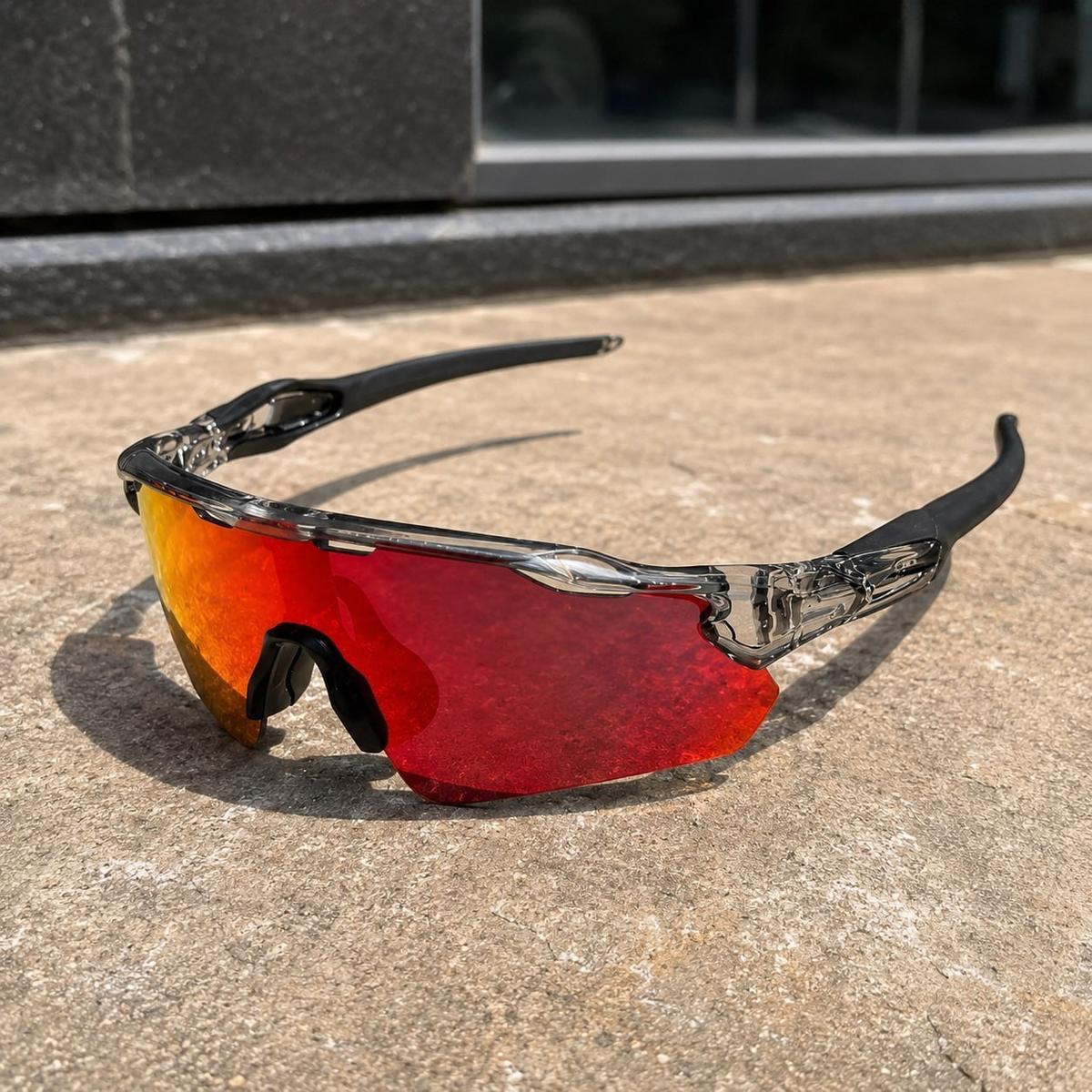 Óculos Esportivo Pace Premium Proteção Uv400 Baixa Ciclismo