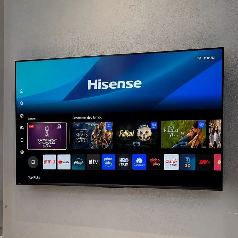 Smart TV Hisense HI-QLED 4K 65" Polegadas com Dolby Vision, Dolby Gaming, Alexa e Google - 65Q6QV