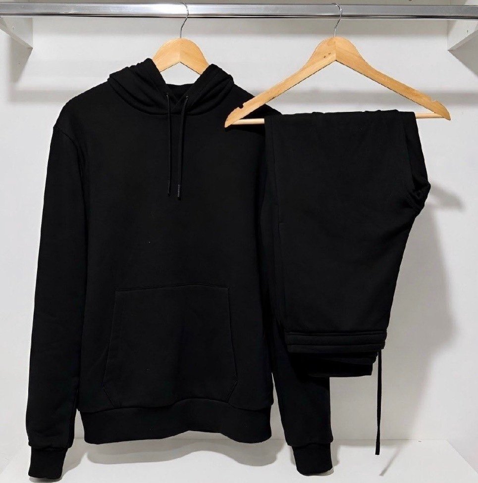 Conjunto Calça E Blusa De Moletom Liso