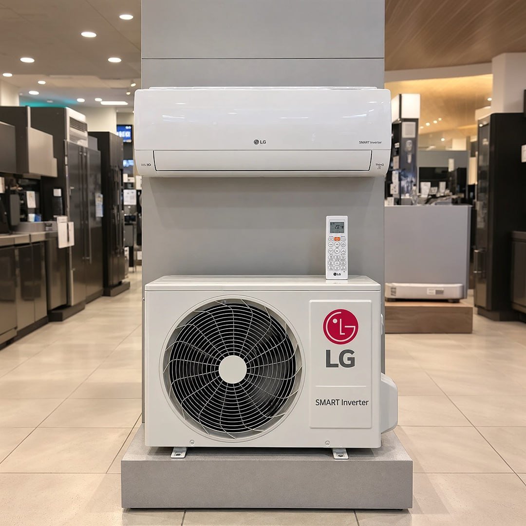 Ar Condicionado LG Ai Smart Inverter Voice 9000 Btus Frio Branco 220V