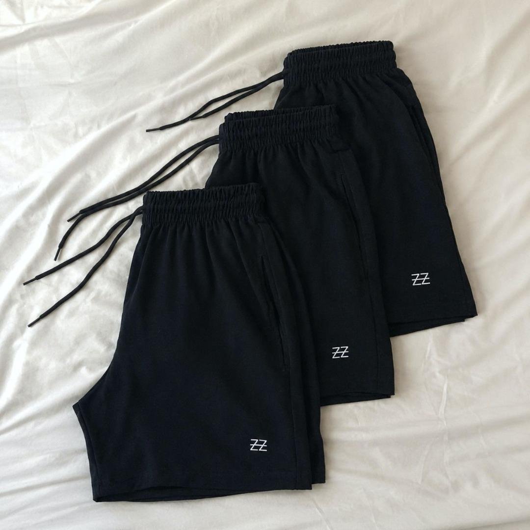 Kit 3 Bermudas Premium Luzzoo