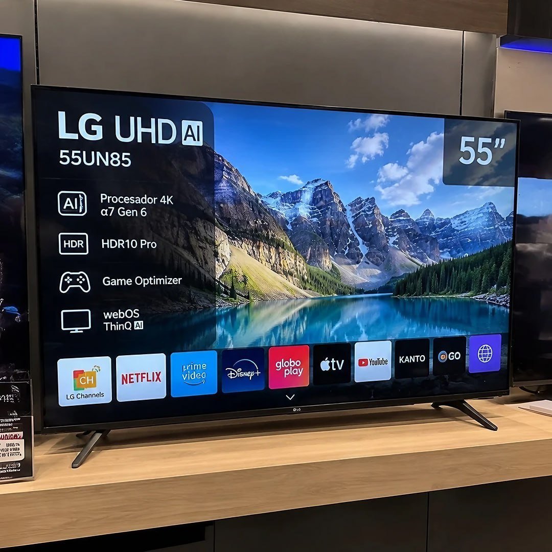 Smart TV PRO LG 55'' 4K Ultra HD AI 55UN85C