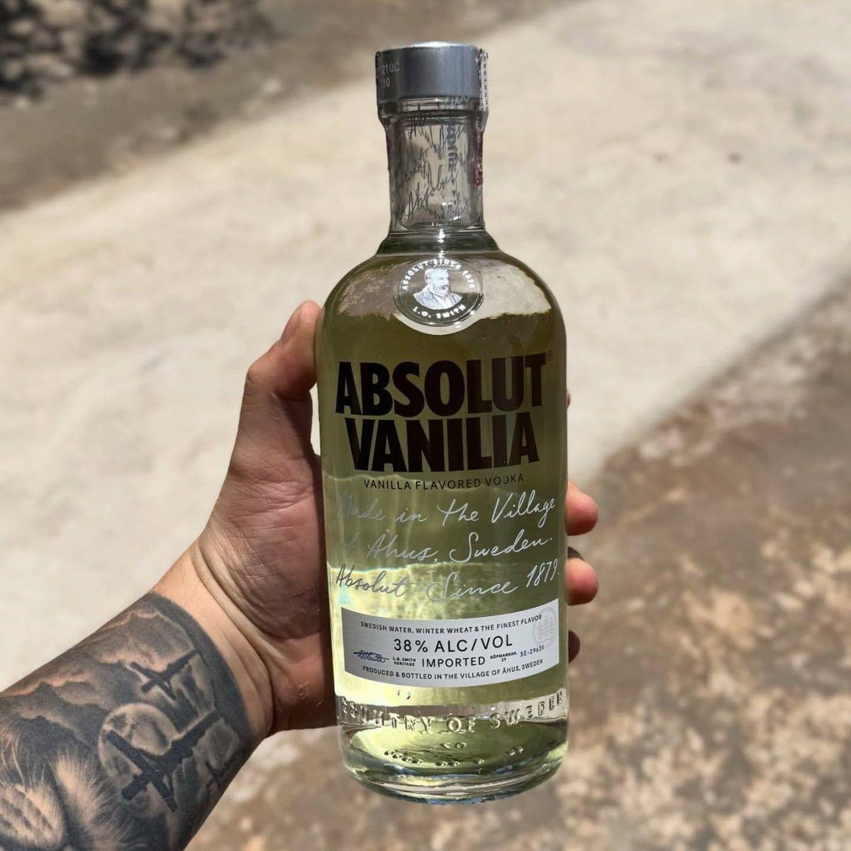 Vodka Absolut Vanilia - 750 ml