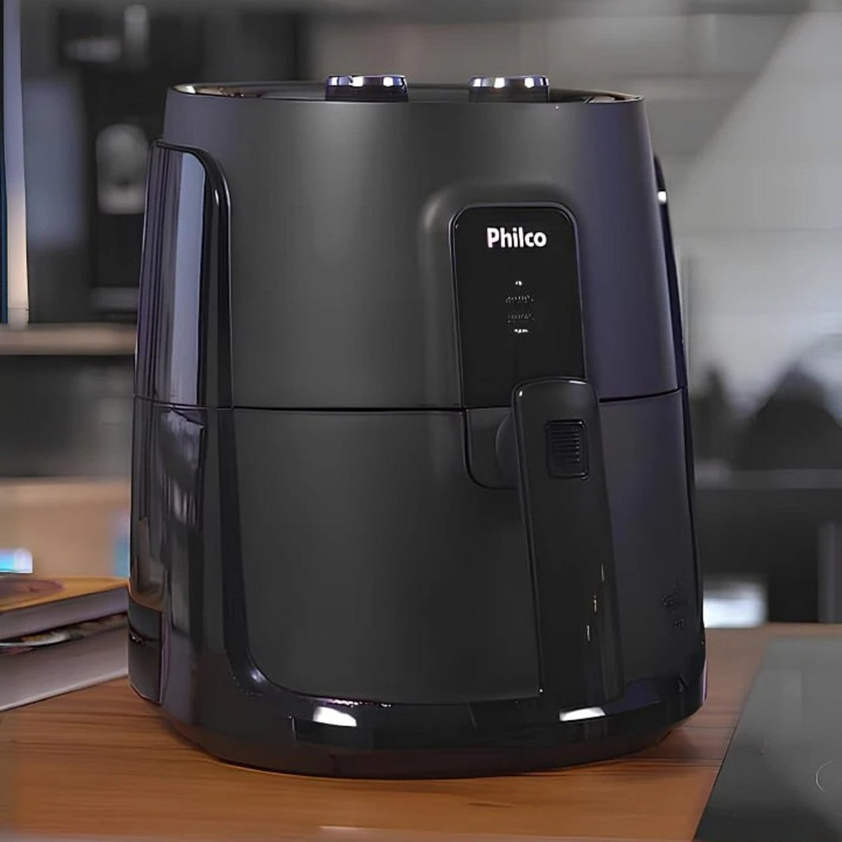 Fritadeira Elétrica sem óleo/Air Fryer Philco PFR15PG Preto 4,3L com Timer