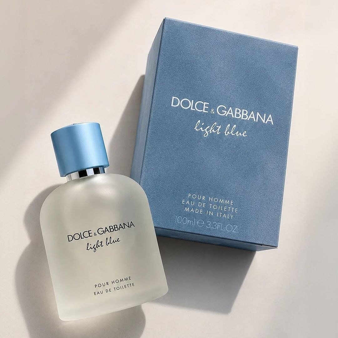 Dolce & Gabbana Light Blue Pour Homme EDT Perfume Masculino 100ml