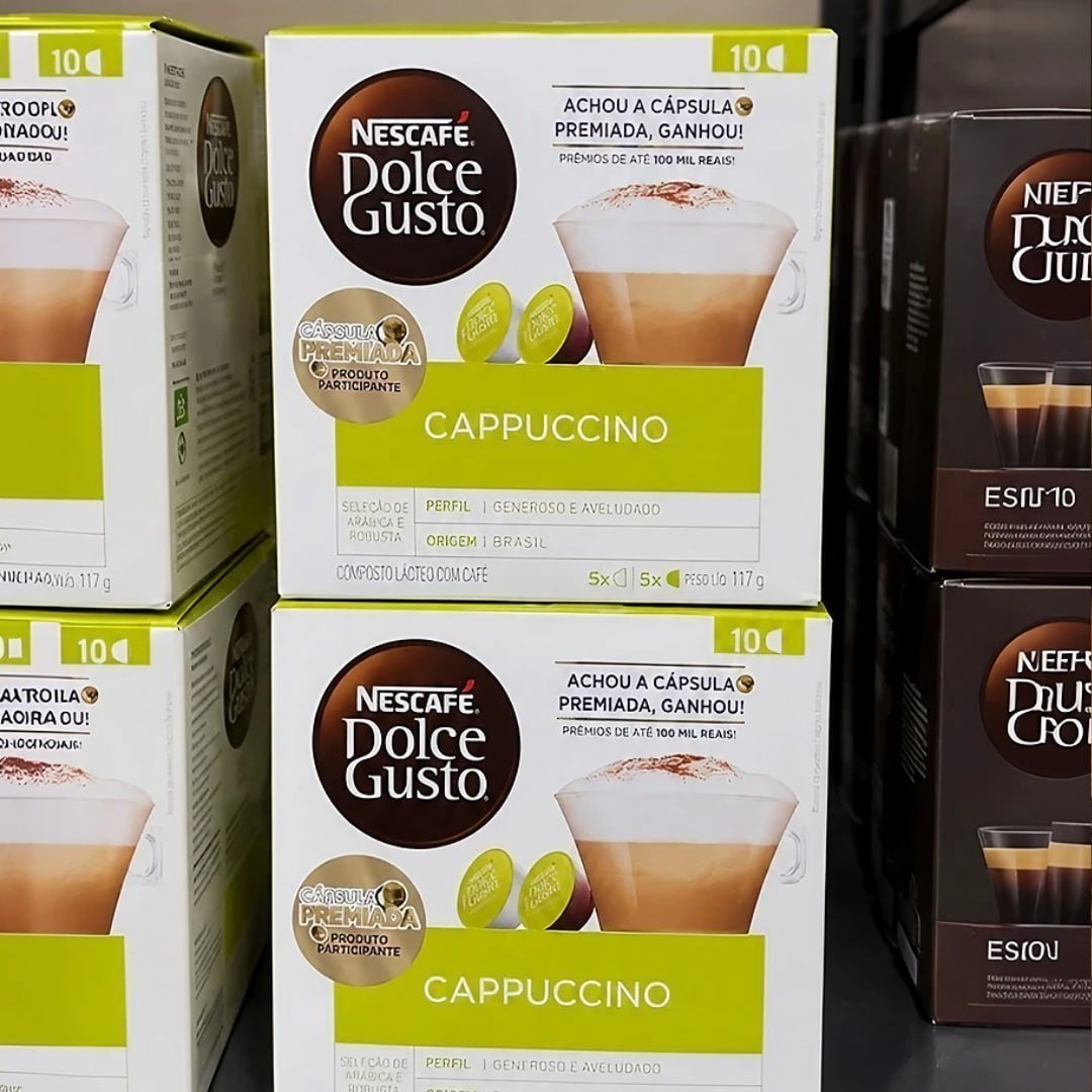 NESCAFÉ DOLCE GUSTO Café em Cápsula Cappuccino 10 Cápsulas