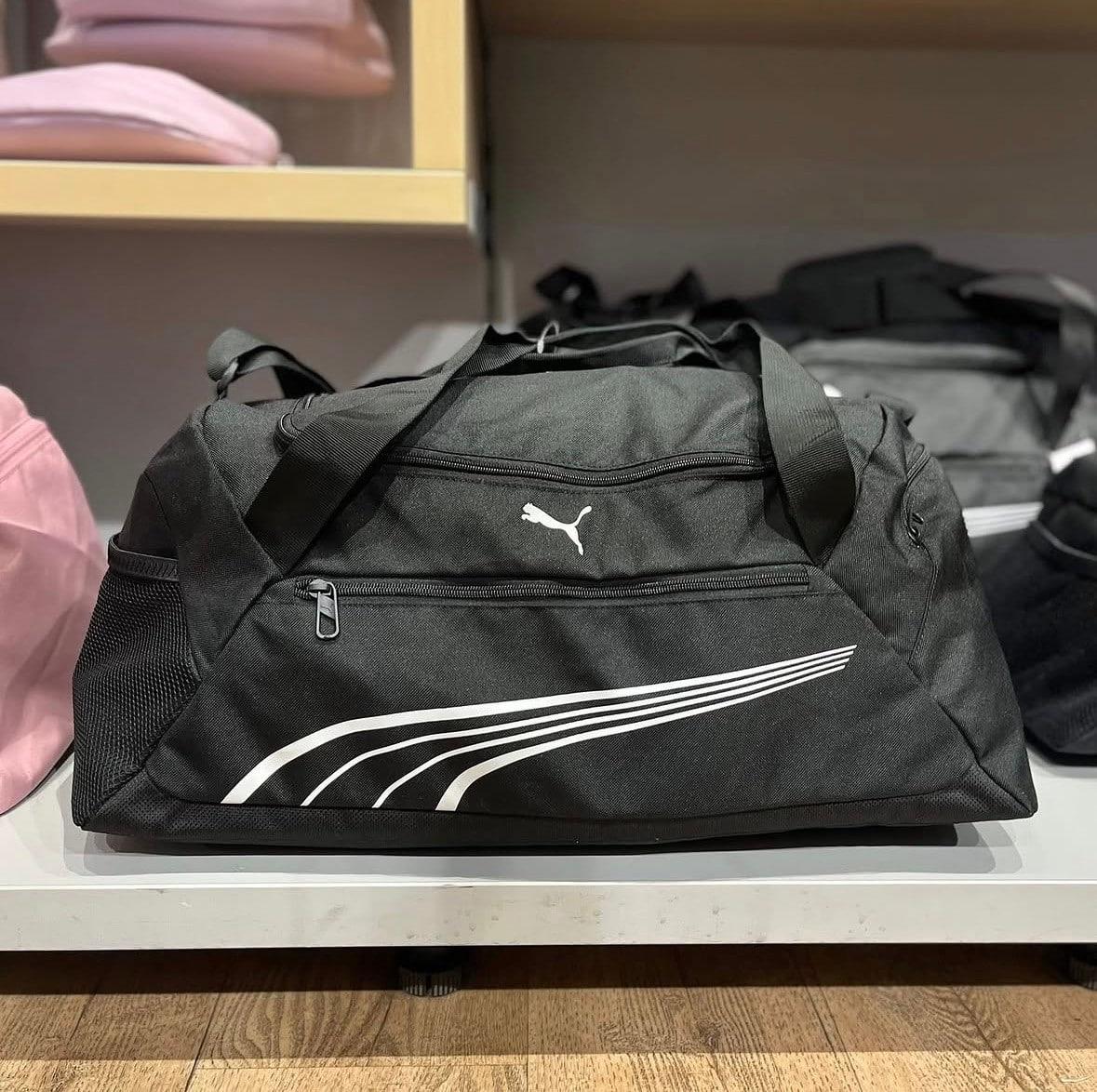 Mala Puma Preta Challenger Fundamentals Sports Media