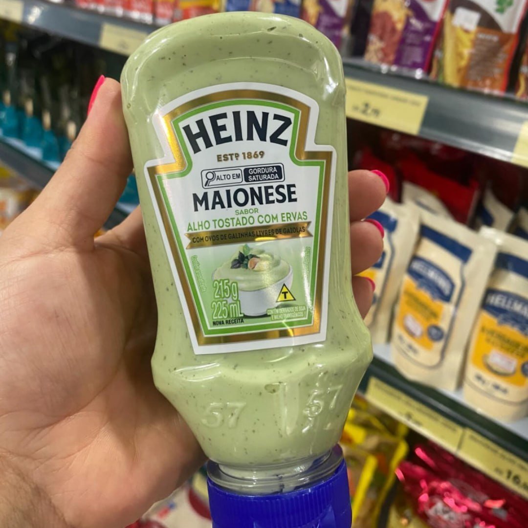 Heinz Maionese Alho Tostado Com Ervas 215g