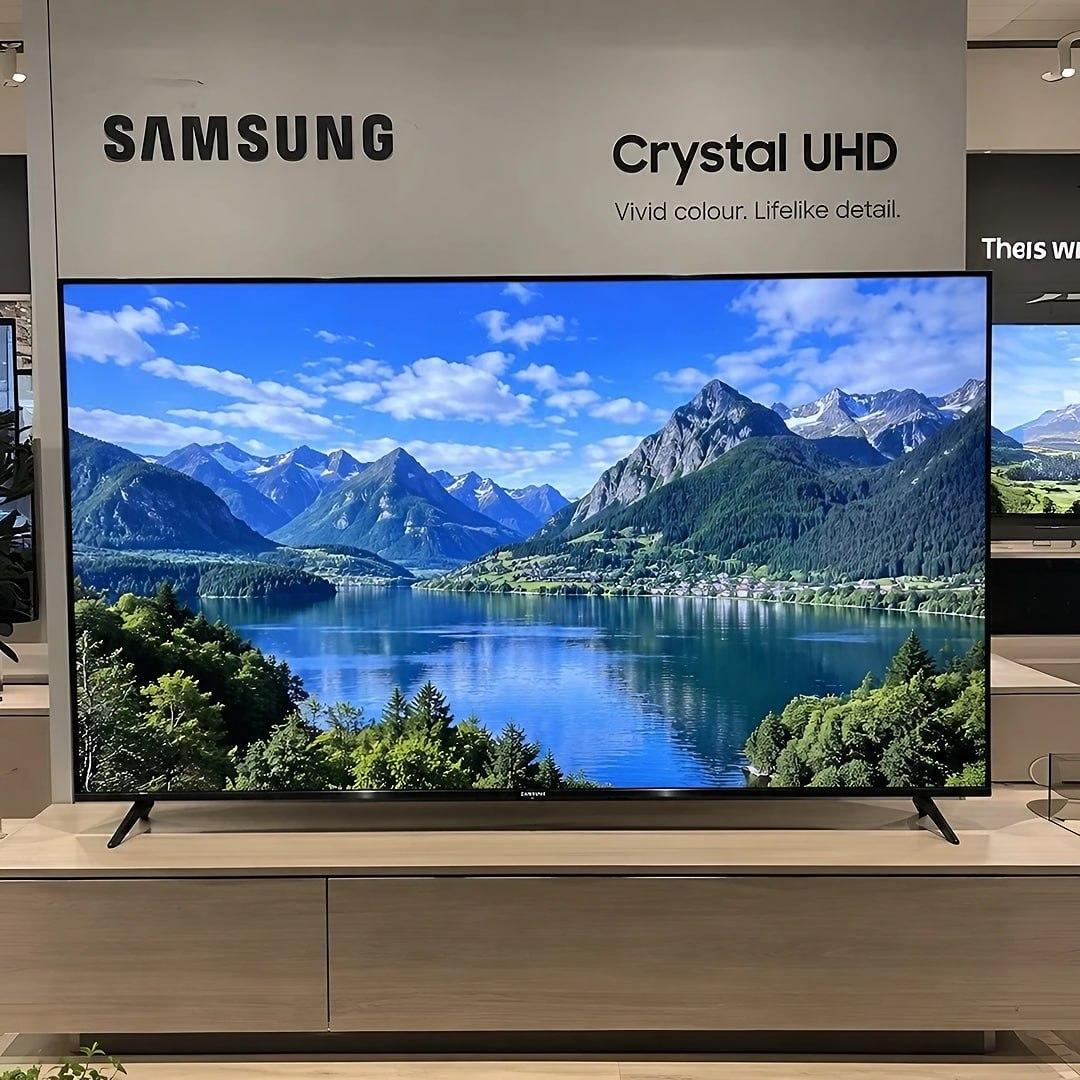 Samsung Smart TV 75" Crystal UHD 4K U8100F 2025