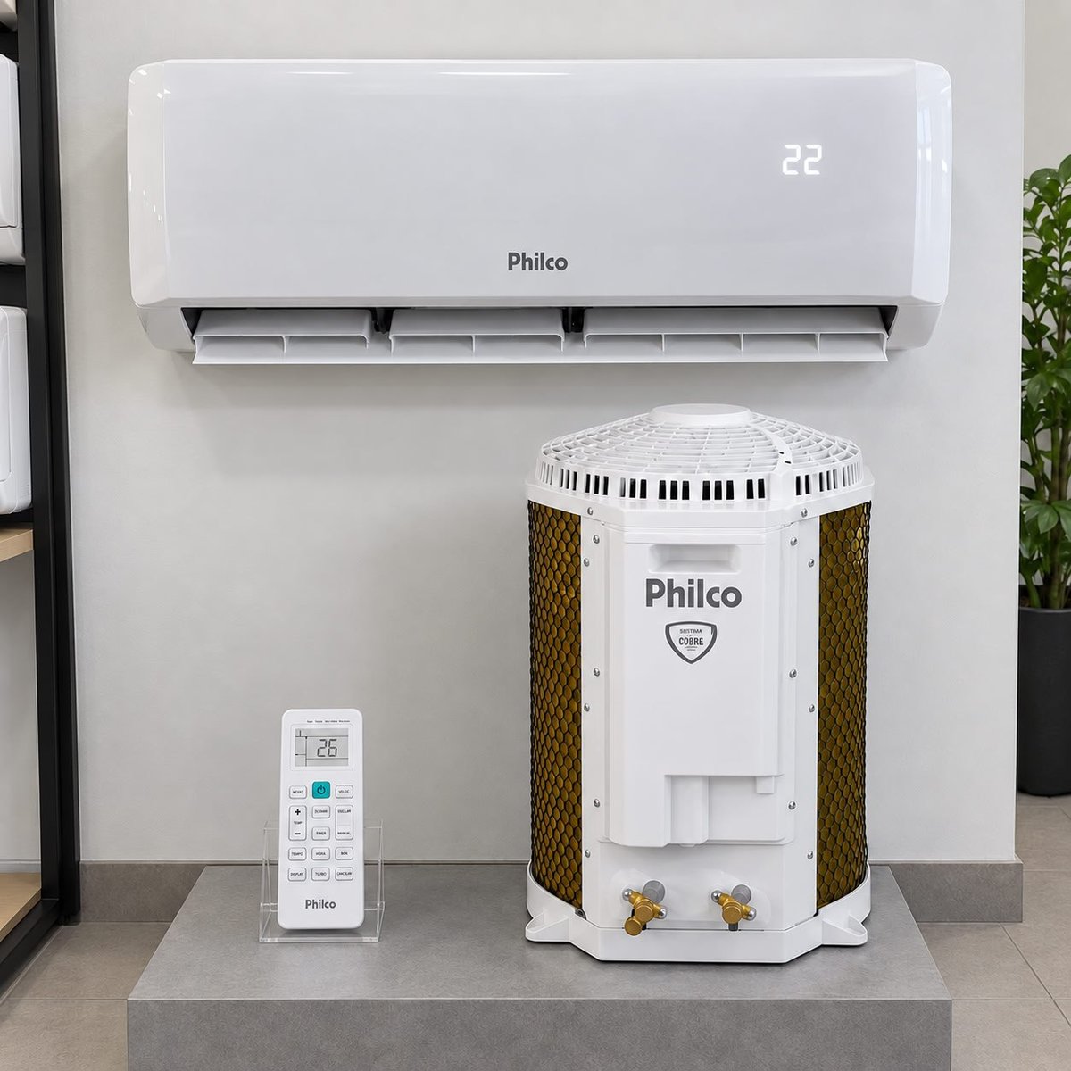 Ar Condicionado Philco Pac9qi 220v 9000btuh Quente Frio