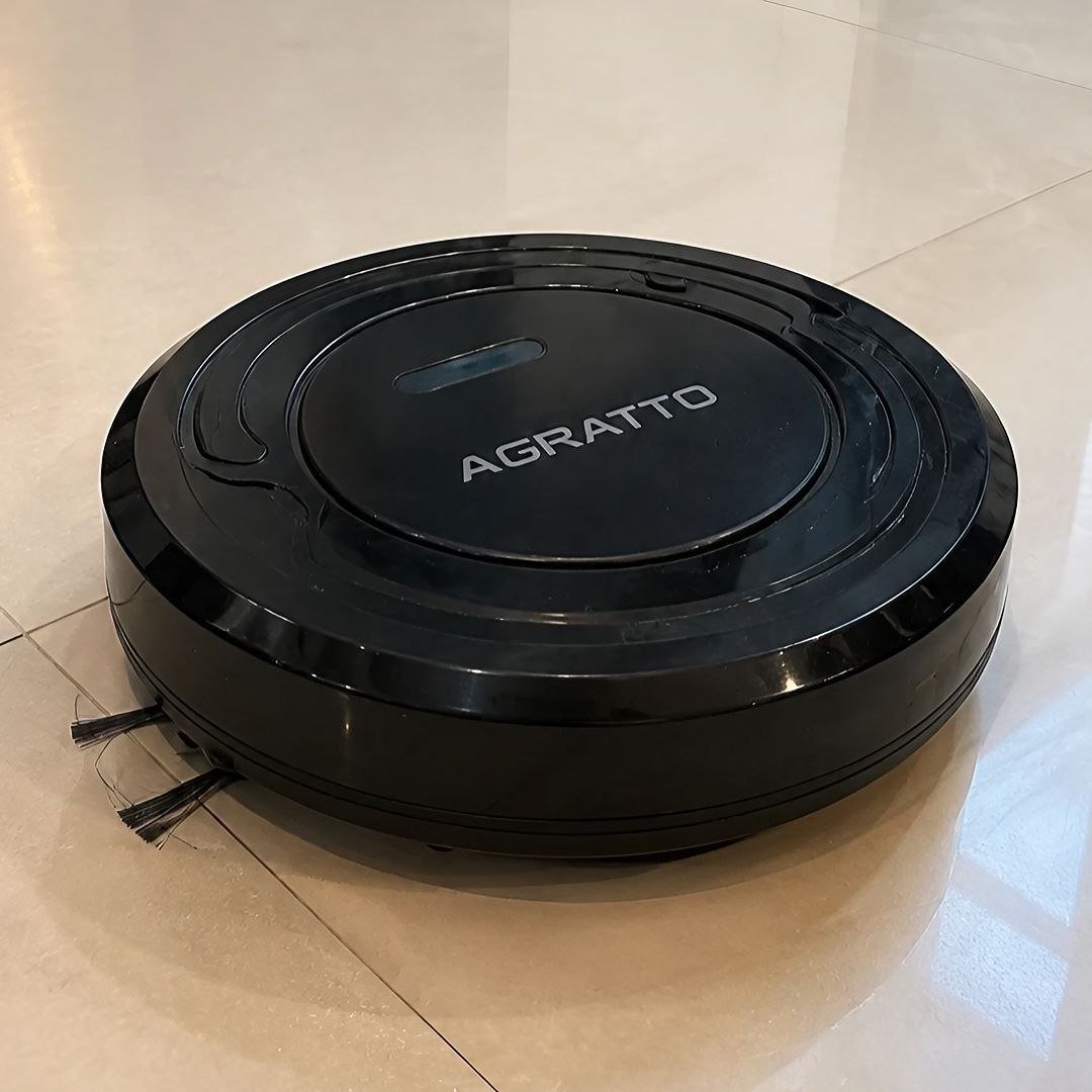Agratto Aspirador de po robo Praticci USB 3W preto bivolt -AAR01L-04, Modelo: 13927