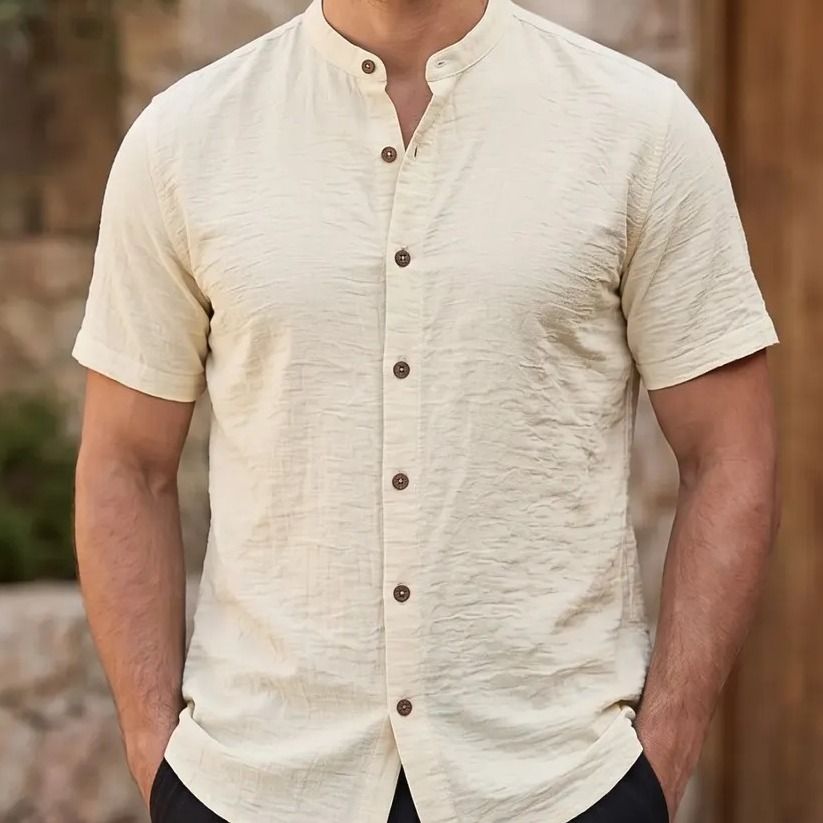 Camisa Gola Padre Manga Curta (P ao GG)