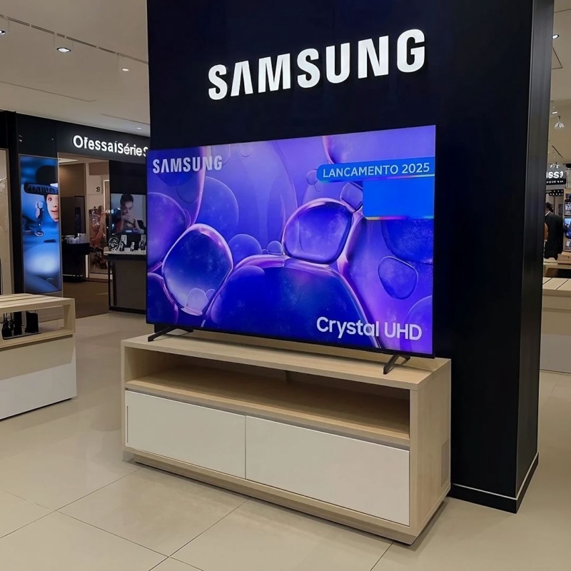 Smart TV 65" Samsung 4K UHD Crystal UHD UN65U8600FGXZD Tizen Bixby 3 HDMI