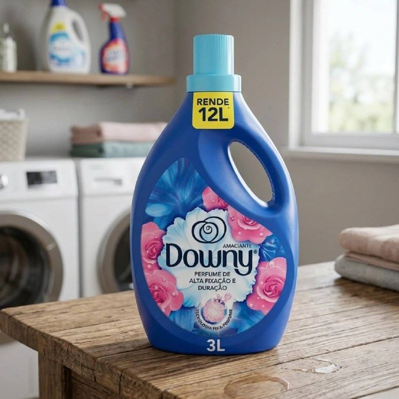 Downy Amaciante Concentrado Brisa de Verão 3L, Rende 12L