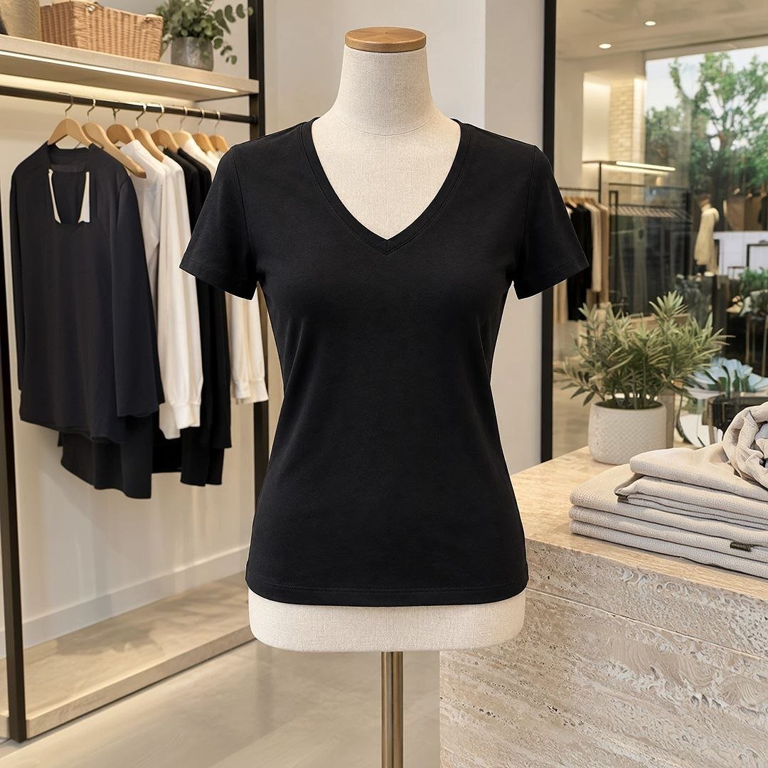 Blusa Feminina Básica Em Algodão E Elastano Hering