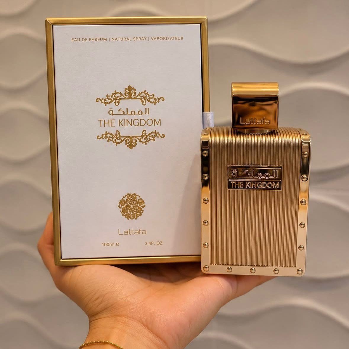 Perfume Árabe The Kingdom Eau De Parfum Lattafa 100ml