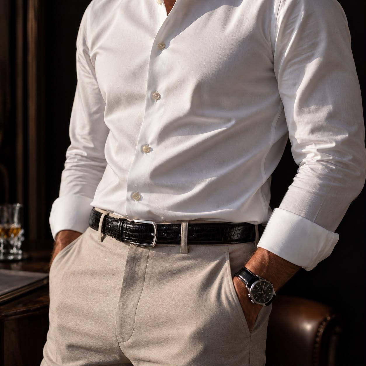 Camisa Social Slim Fit Premium (12 cores)