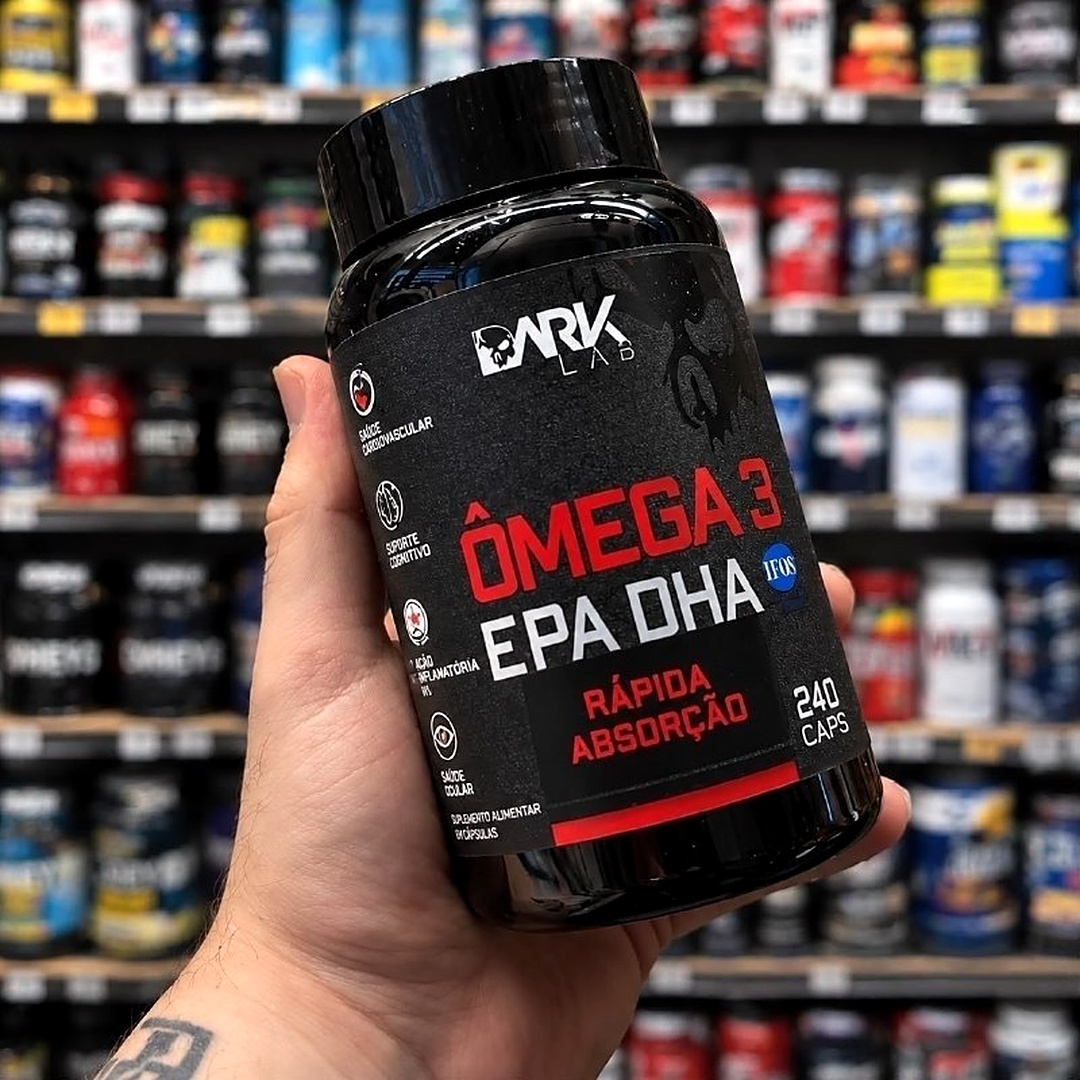 💊 Ômega 3 240 Cápsulas EPA DHA Dark Lab