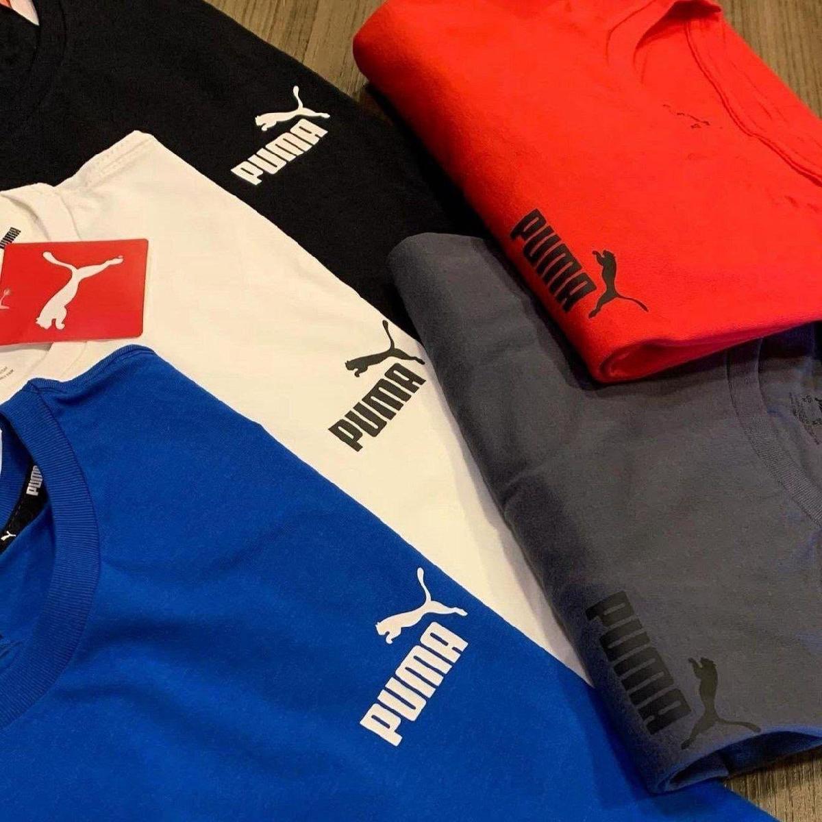 Camiseta Masculina Essentials Small Logo Puma