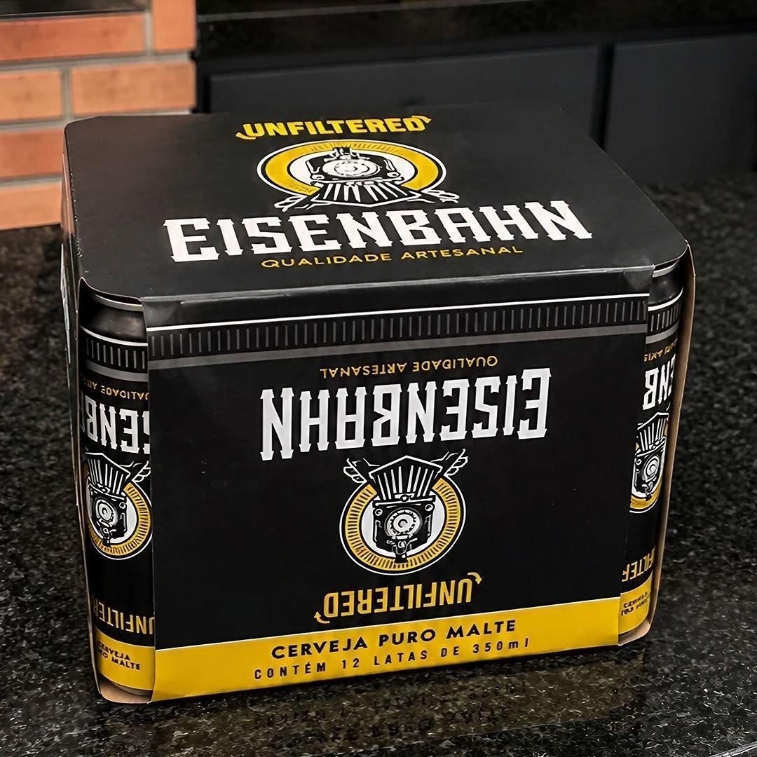 Pack de Eisenbahn UnfiLTered LT 350ml 12 Unidades