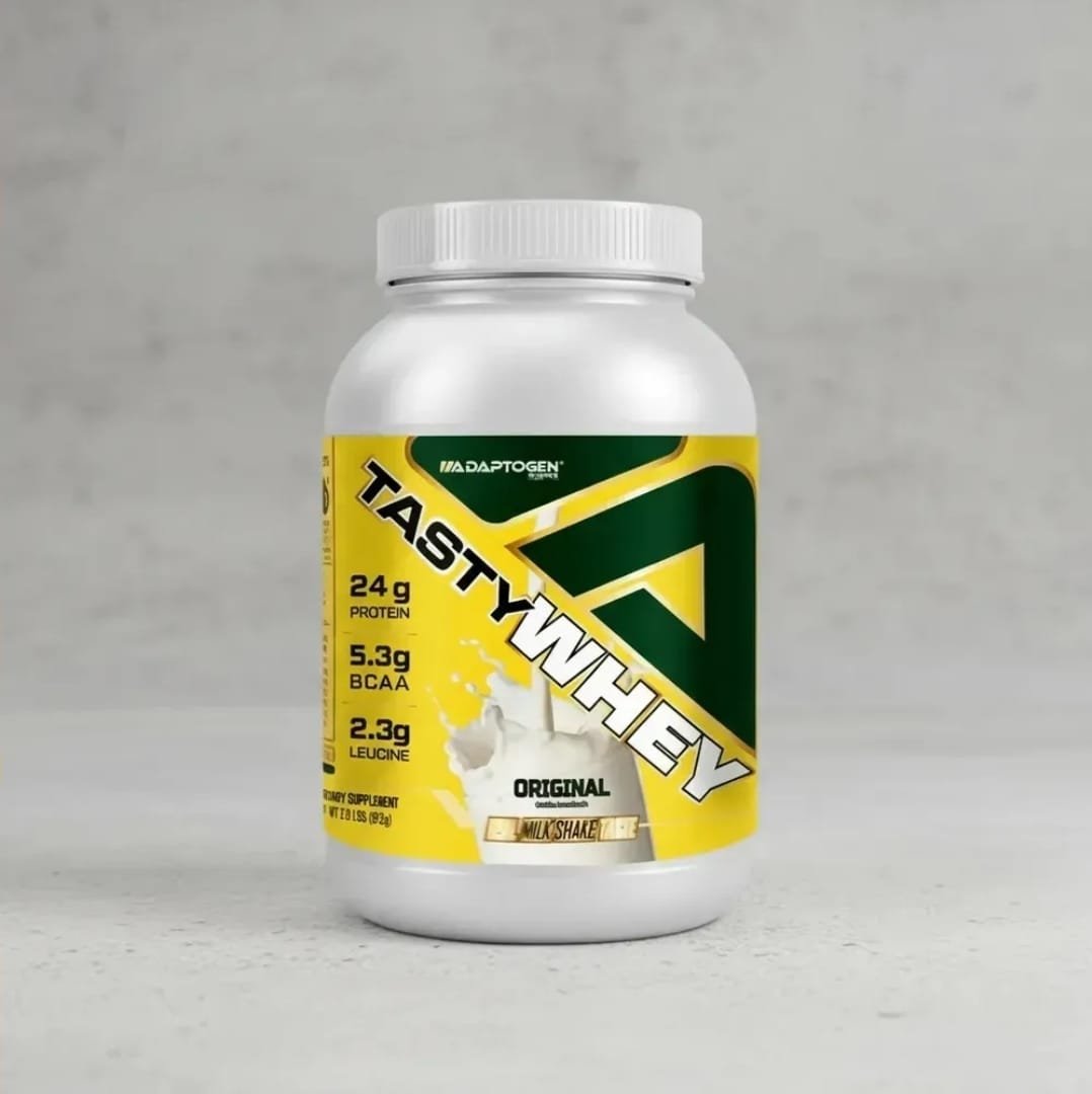 Proteína Adaptogen Science Tasty Whey Gourmet em pó Sem sabor x 900g