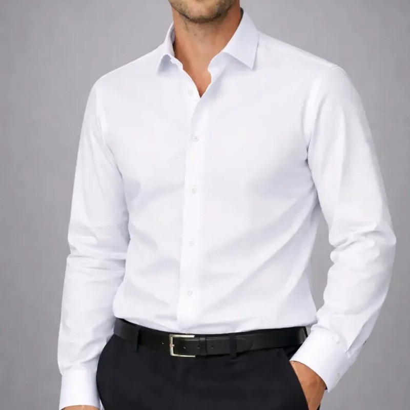 Camisa Social Masculina Slim Premium Manga Longa / Curta (PP ao G2)