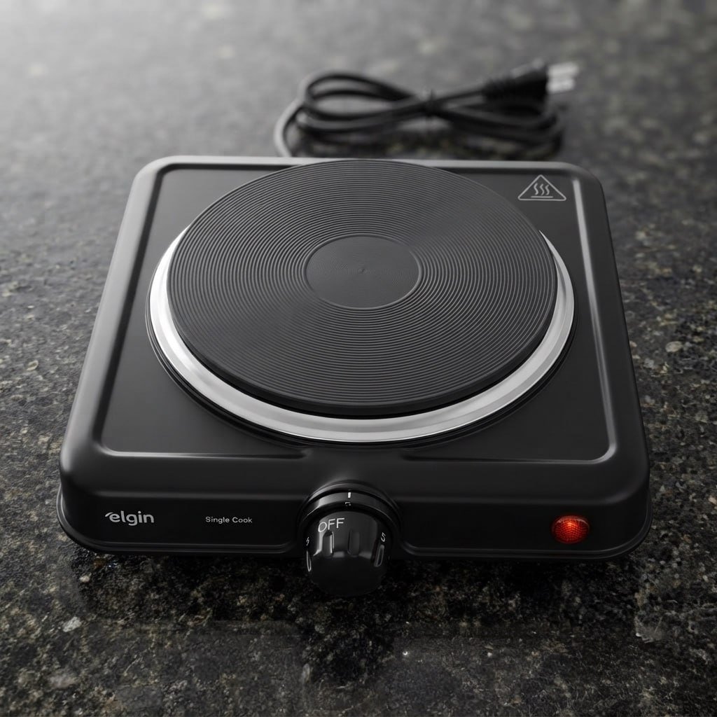 Cooktop Elgin Single Cook 1 Boca, 110V | Fogão Elétrico, Portátil