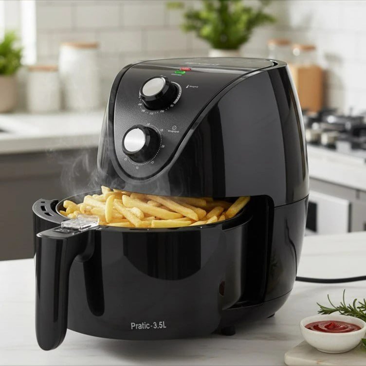 Air Fryer Fritadeira Eletrica Mondial 1500w 3,5l Cor Preto 220v